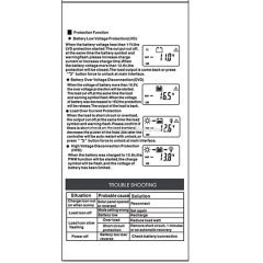 Sparkel PWM 12V/24V 30A Digital Solar Charge Controller