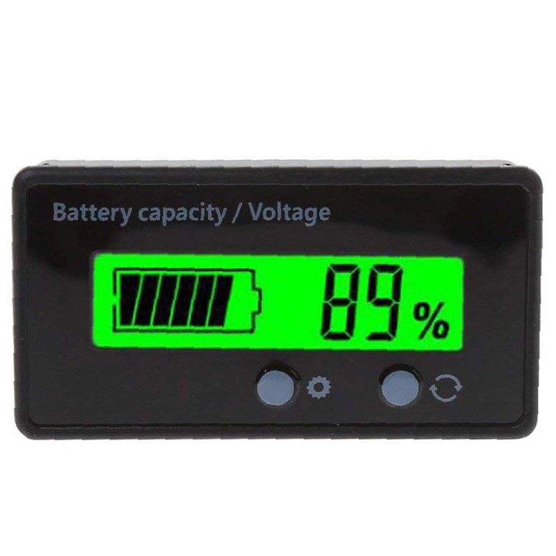 Battery capacity display with 2 buttons(SPSBC-Display2) – Sparkel India