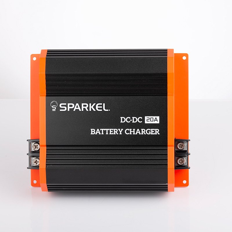 12V 20A DC-DC Battery Charger (SPDCDC-1220) for RV's, commercial vehicles,  boats, yachts, etc – Sparkel India